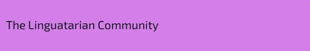 The Linguatarian Community